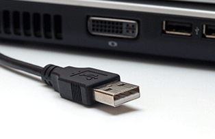 USB kabely typu A