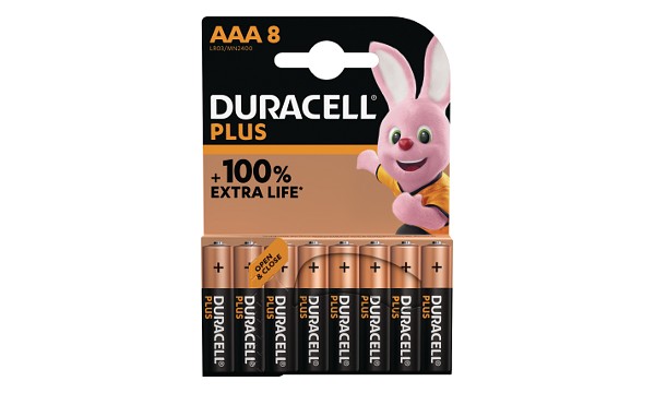 Duracell Plus AAA  - Balení 8