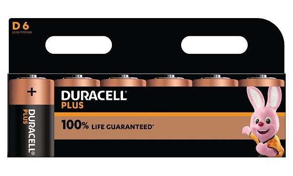 Duracell Plus Power D typ (balení 6ti)