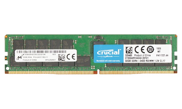 Proliant DL60 Gen9 32GB DDR4 2400MHZ ECC RDIMM (2Rx4)