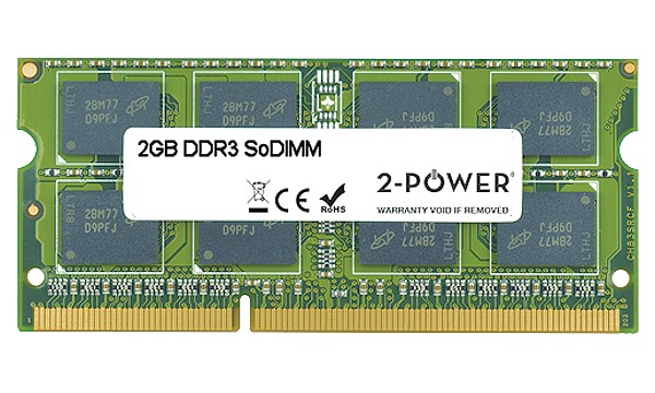 Pavilion dv7-2173cl 2GB DDR3 1333MHz SoDIMM