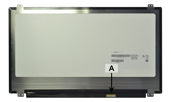 RMJCY 15,6" matné provedení LED s rozlišením 1920x1080 Full HD s IPS