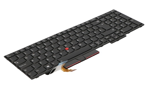 ThinkPad P53 20QQ COMO NM Keyboard Backlit Black UK (GB)