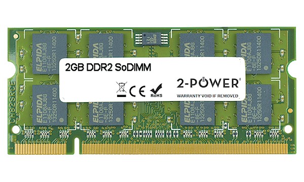Aspire One 751h-52Yw BT 2GB DDR2 800MHz SoDIMM