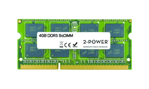 B590 6274 4GB MultiSpeed 1066/1333/1600 MHz SoDiMM