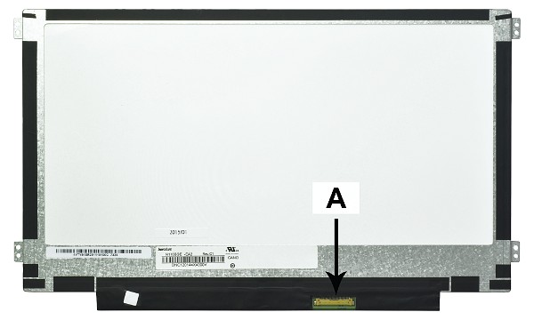 B116XTN02.3 HW2F 11.6" 1366x768 HD LED Matte eDP