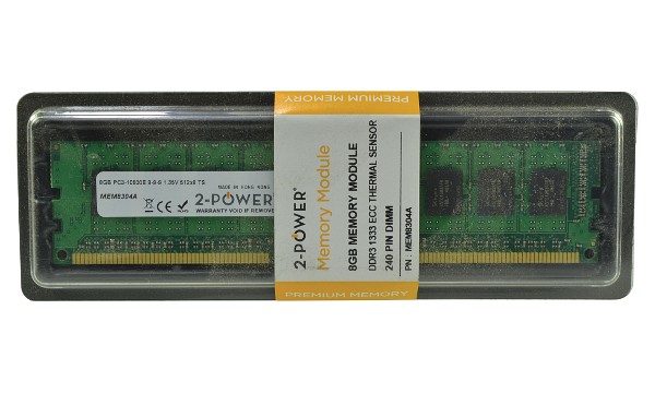 ProLiant ML350p Gen8 Entry 8GB DDR3 1333MHz ECC + TS DIMM