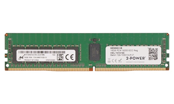 ProLiant DL380 Gen9 Entry 16GB DDR4 2400MHZ ECC RDIMM