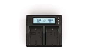 CCD-TRV85 Duracell LED Dual DSLR Battery Charger