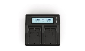 DCR-TRV62E Duracell LED Dual DSLR Battery Charger